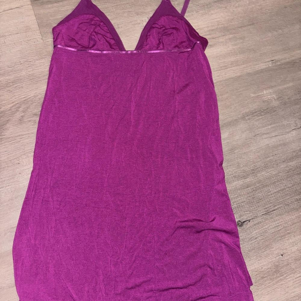 Old Navy Purple Spaghetti-Strap Sleep Slip